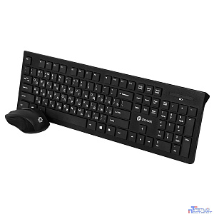 Клавиатура + мышь Oklick 250M Black USB  беспроводная slim [997834]