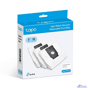 TP-Link Tapo RVA200 Одноразовый пылесборник для роботов-пылесосов Tapo RV30 Plus, Tapo RV10 Plus