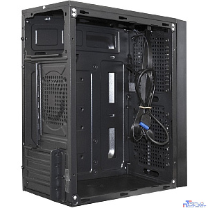 Exegate EX287882RUS Корпус Minitower ExeGate mEVO-9302-RGB (mATX, без БП, 2*USB+1*USB3.0, HD аудио, черный/RGB)
