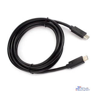 Exegate EX294782RUS Кабель для зарядки ExeGate EX-CCP-USBC-CMCM-2M (USB Type Cm/Cm, 3A, 60W, 2м)