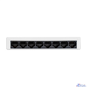 Exegate EX298686RUS Коммутатор неуправляемый ExeGate EDES-1008C (8-портовый UTP 10/100Mbps, с функцией энергосбережения (Green Ethernet Technology), настольный/настенный)