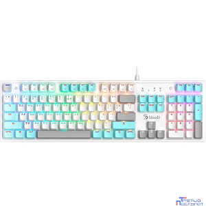 Клавиатура A4Tech Bloody S510N механическая белый USB for gamer LED [1774484]