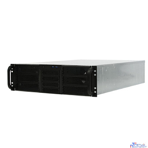 Procase RE306-D6H4-C8-48 Корпус 3U server case,6x5.25+4HDD,черный,без блока питания(2U,2U-redundant),глубина 480мм,MB CEB 12"x10.5",8slot [RE306-D6H4-C8-48]