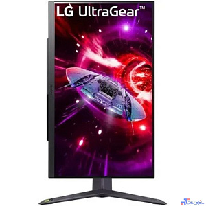 LCD LG 27" 27GR75Q-B UltraGear черный {IPS 2560x1440 165hz 1ms 300cd 2xHDMI DisplayPort} [27gr75q-b.aruz]