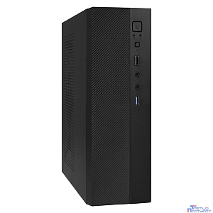 Exegate EX291269RUS Корпус Desktop ExeGate MI-301U-250 (mATX/mini-ITX, 1U-F250S 4см, 1*USB+1*USB3.0, аудио, черный)