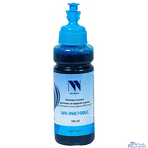 Чернила NV PRINT универсальные на водной основе для аппаратов Epson (100ml) Light Cyan