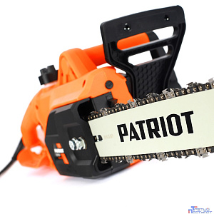 Электропила PATRIOT ESP1814 [220301530] {1800 Вт, поперечное расположение двигателя, шина 14" (35см), цепь 3/8", 1.3мм, 52зв}
