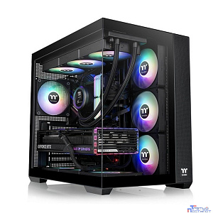 Корпус Thermaltake View 380 TG ARGB черный без БП ATX 6x120mm 2x140mm 1x200mm 2xUSB3.0 audio bott PSU