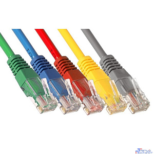 Exegate EX286374RUS Патч-корд LSZH UTP-RJ45-RJ45-5e-0,3M-LSZH-YL, UTP, cat.5e, 0.3м, желтый