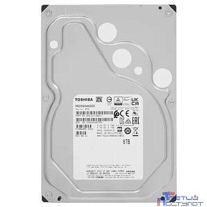 6TB Toshiba Server (MG08ADA600E)  {SATA-III, 7200 rpm, 256Mb buffer, 3.5"(analog MG06ACA600E)}