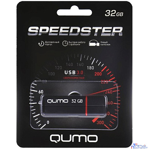 USB 3.0 QUMO 32GB Speedster [QM32GUD3-SP-black]