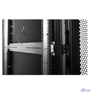ЦМО Шкаф телекоммуникационный напольный 42U (600x800) дверь стекло, цвет чёрный  (ШТК-М-42.6.8-1ААА-9005) (3 коробки)