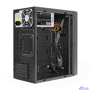 Exegate EX299391RUS Корпус Minitower ExeGate BAA-113-AA500 (mATX, БП AA500 с вент. 8см, 2*USB, аудио, черный)