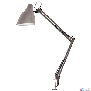 Camelion KD-335  C26 тауп (Свет-к настольн.с метал. струбциной, 230V, 40W, E27)