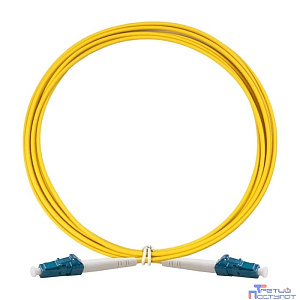 Exegate EX295141RUS Патч-корд волоконно-оптический FC-S-9-LC-LC-5M-LSZH (Шнур ВО SM 9/125 (OS2/G.652.D), LC/UPC-LC/UPC, Simplex, LSZH, 5м)