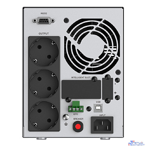 ИБП CBR ESSENCE ESN-1000 [Online 1000 VA / 1000 W, Tower, 3 x EURO, LCD, HID-USB, RS232, EPO, SNMP slot]
