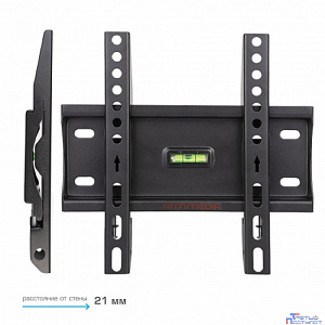 Arm Media PLASMA-5 new черный 15"-47" макс.40кг настенный фиксированный