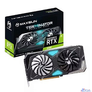 Видеокарта MAXSUN MS-GeForce RTX3060 Terminator 12Gb GDDR6, 192bit, 1320-1777Mhz, 3*DP/1*HDMI2.1, 170W Ret (6940709643716)
