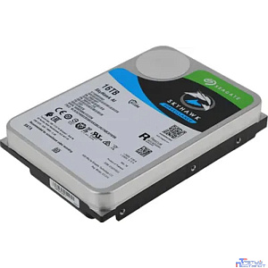 16TB Seagate SkyHawkAl (ST16000VE002) {SATA 6 Гбит/с, 7200 rpm, 256 mb buffer, для видеонаблюдения}