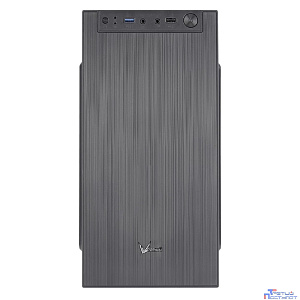 Корпус mATX Aerocool CS-108-S-BK-v1, Mini-Tower, без БП,  черный (4711099471720)
