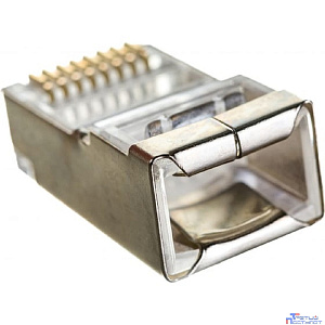 Cablexpert коннектор кат 5, экранированный RJ45 FTP8P8C, 100 шт. в уп. (PLUG5SP)
