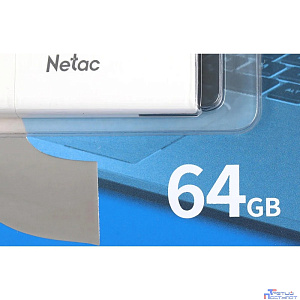 Netac USB Drive 64GB U185 USB3.0 with LED indicator [NT03U185N-064G-30WH]