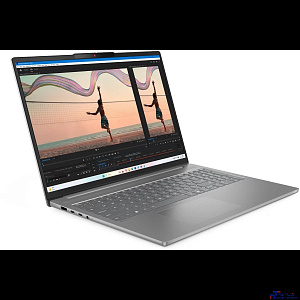 Lenovo IdeaPad Slim 5 16AHP10 [83HW000HRK] Grey 16" {OLED  Ryzen 7 8845HS(3.8Ghz)/16384Mb/512PCISSDGb/noDVD/Int:AMD Radeon 780M/noOS}