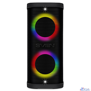 Колонка порт. Sven АС PS-950 черный 160W Mono BT/3.5Jack 8800mAh (SV-022396)