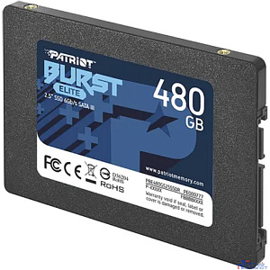 Patriot SSD 480Gb Burst Elite PBE480GS25SSDR {SATA 3.0}
