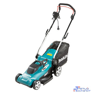 Makita ELM3720 Газонокосилка {1400Вт,37см,3уровн,20\55мм,40л,10.2кг,кор,пластик,2Cut,инд заполнения}