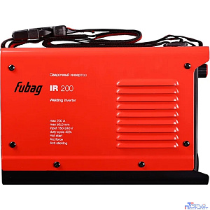 FUBAG IR 200 Инвертор сварочный [31403/41329/41776] { раб.напряжение 150-240В;Ном. напряжение, В 220, Сварочн. ток, А 30-200, Вес, кг 4,5}