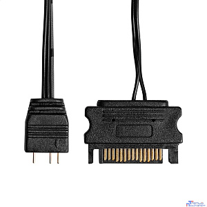 Exegate EX298721RUS Контроллер ExeGate SATA.ARGB3pin для вентиляторов с подсветкой ARGB 5V 3pin (SATA, ARGB 5V 3pin)