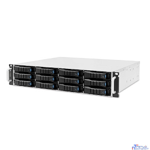 Дисковая полка JBOD Case AIC J2012-03-35X <XJ1-20123-02> Black 12xHotSwap SAS 550W HS 2U RM