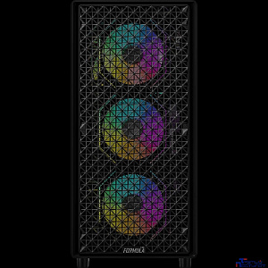 Корпус Formula Mana Dynamic черный без БП ATX 4x120mm 2x140mm 2xUSB3.0 audio bott PSU