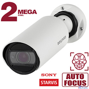 BEWARD SV2018RZ Уличная IP-Камера 2 Мп, 1/2.8'' КМОП Sony Starvis,2xWDR до 140 дБ, 3 потока, H.265/H.264/MJPEG, 1920?1080, 60к/c, моторизованный объектив, 2.7-13.5 мм