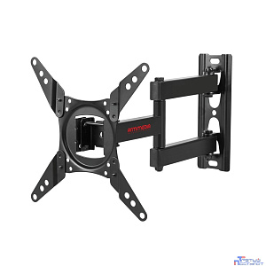 Arm Media LCD-202 черный 15"-43" макс.20кг настенный поворот и наклон