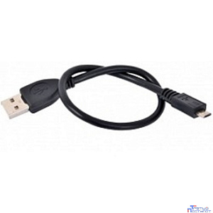 Gembird PRO CCP-mUSB2-AMBM-0,3m USB 2.0 кабель для соед. 0.3м  AM-microBM (5 pin)  экран, черный, пакет