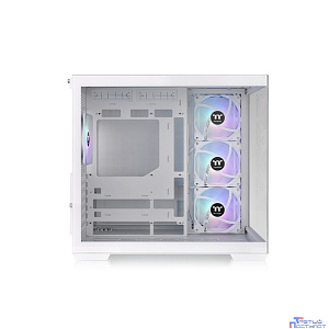 Корпус Thermaltake View 380 TG ARGB белый без БП ATX 6x120mm 2x140mm 1x200mm 2xUSB3.0 audio bott PSU