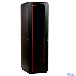 ЦМО Шкаф телекоммуникационный напольный 42U (800x800) дверь стекло, черный (ШТК-М-42.8.8-1ААА-9005) (3 коробки)