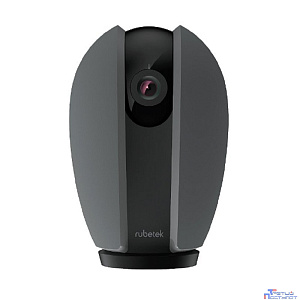 RUBETEK RV-3421/G Видеокамера поворотная Full HD (цв. серый), 2 Мп, 1/2.9'' CMOS, объектив 3.6 мм, ONVIF/WebRTC/RTSP, слот microSD, Wi-Fi 2.4/5 ГГц, IP20, пластик