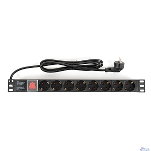 БАСТИОН Rapan-PDU8S-S Блок розеток с выключателем, 220 В, 16 А, 8 розеток Schuko  (752)
