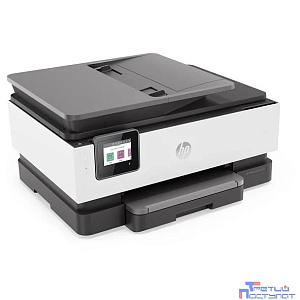 МФУ струйный HP OfficeJet 8023 (1KR64B) A4 Duplex WiFi USB RJ-45 черный/белый