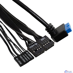 Exegate EX294021RUS Корпус Desktop ExeGate FL-102-TPS400 (mini-ITX, БП TPS400 с вент. 8см, 2*USB + 1*USB3.0, аудио, черный)