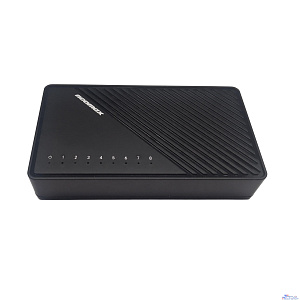 NEOMAX неуправляемый коммутатор NMS-108P-1000-P, 8 портов 1000 Mbps, пластик