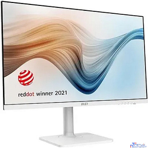 MSI Modern 27" MD272XPW {IPS 1920x1080 100Hz 1ms 1000:1 300cd 178/178 HDMI1.4 DisplayPort1.2 USB-C 2xUSB Speaker HAS Pivot White(white cable)}