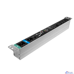 ЦМО Блок розеток Rem-16 с АВР, 1?16A, 4C13, подкл к контроллеру R-2MC по Modbus, вход 2?C20 R-16-4C13-T-440