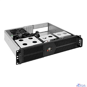 Exegate EX299984RUS Серверный корпус ExeGate Pro 2U400-04 <RM 19", высота 2U, глубина 400, БП 500PAS, 2*USB>