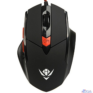 Мышь Dialog MOG-11U Nakatomi Gaming - 6 кнопок + ролик, USB ,черная