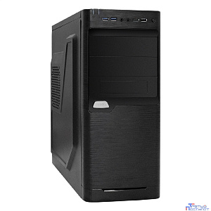 Exegate EX299350RUS Корпус Miditower ExeGate XP-330U-UNS400 (ATX, БП UNS400 с вент. 12см, 2*USB+2*USB3.0, аудио, черный)