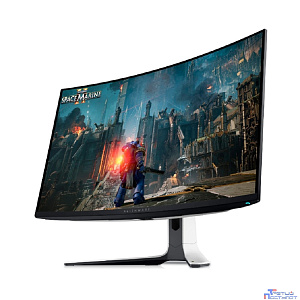 Монитор Dell 31.6" AW3225QF 1700R, QD OLED, UHD, 0,03ms, 1000cd, 240Hz, HDMI, DP, USB, HAS